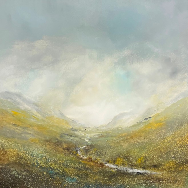 'River Brittle, Isle of Skye' by artist Peter Dworok